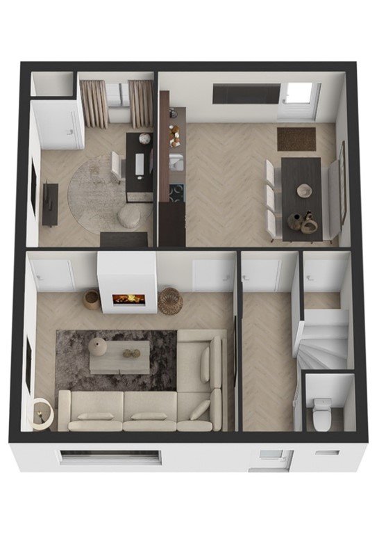 mediumsize floorplan